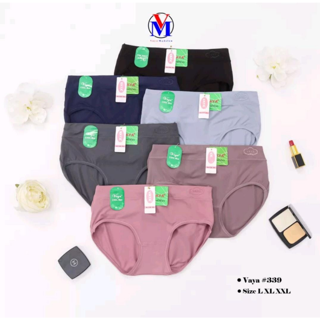 Vaya 339 / Dalaman Wanita VAYA Super SOFT / Celana Dalam Cewek/ CD Karet Lebar