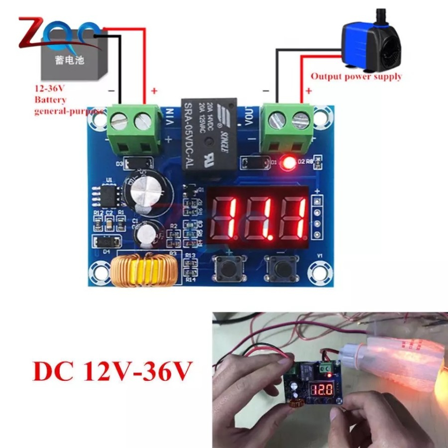 LVD XH-M609 XH M609 Low Voltage Disconnect Protection Battery