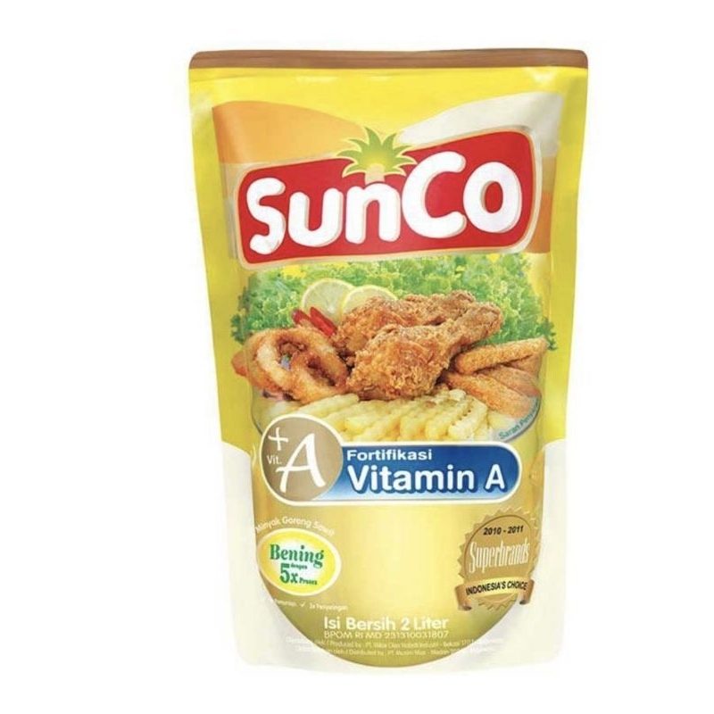 

sunco minyak goreng 2 l