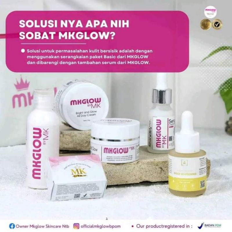 MK glow paket Glowing kinclong