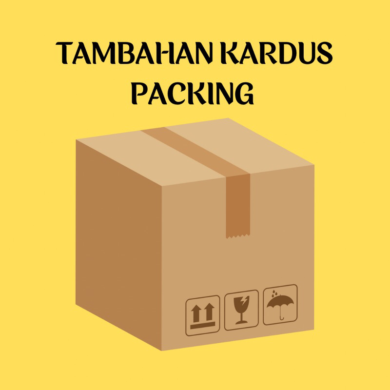 

Tambahan Kardus Packing MayWaxing