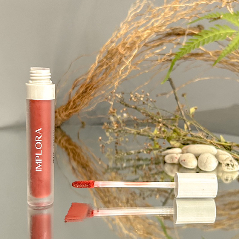 IMPLORA LIPVELVET CREAM MATTE NUDE ORI BPOM // FREE MASKER WAJAH