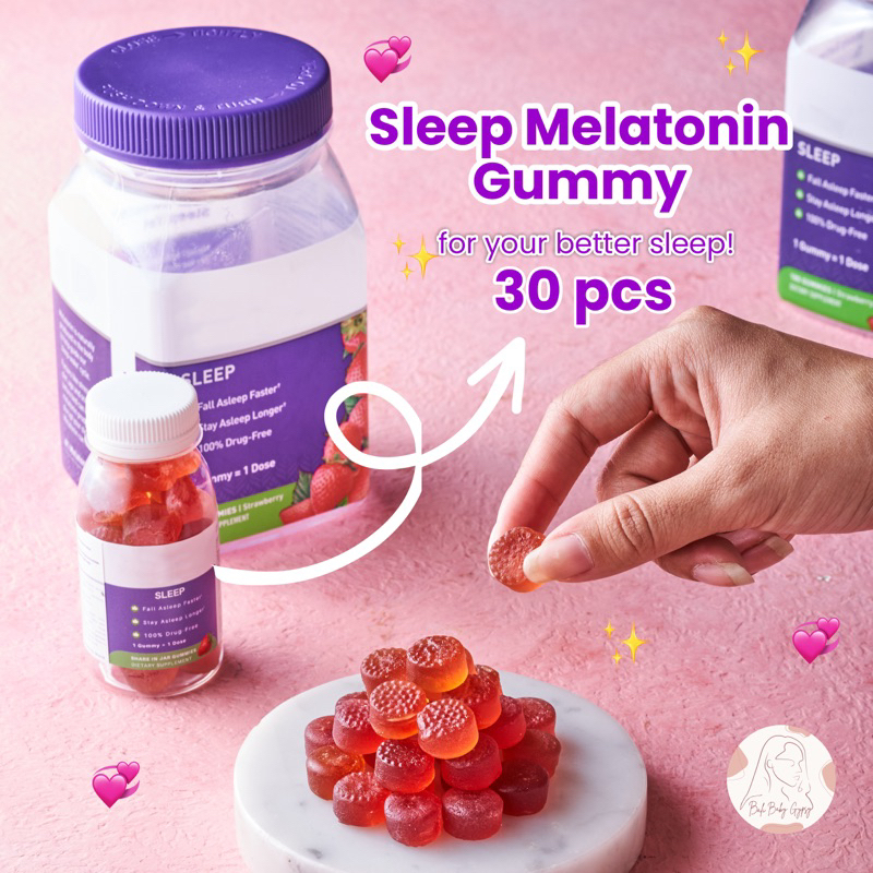 [SLEEP SHARE IN JAR BUNDLING ISI 10 DAN ISI 30] Sleep Melatonin Gummies