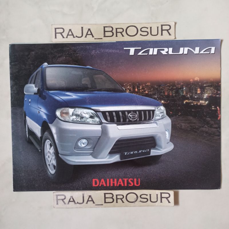 Poster brosur katalog leaflet jadul lawas Daihatsu Taruna