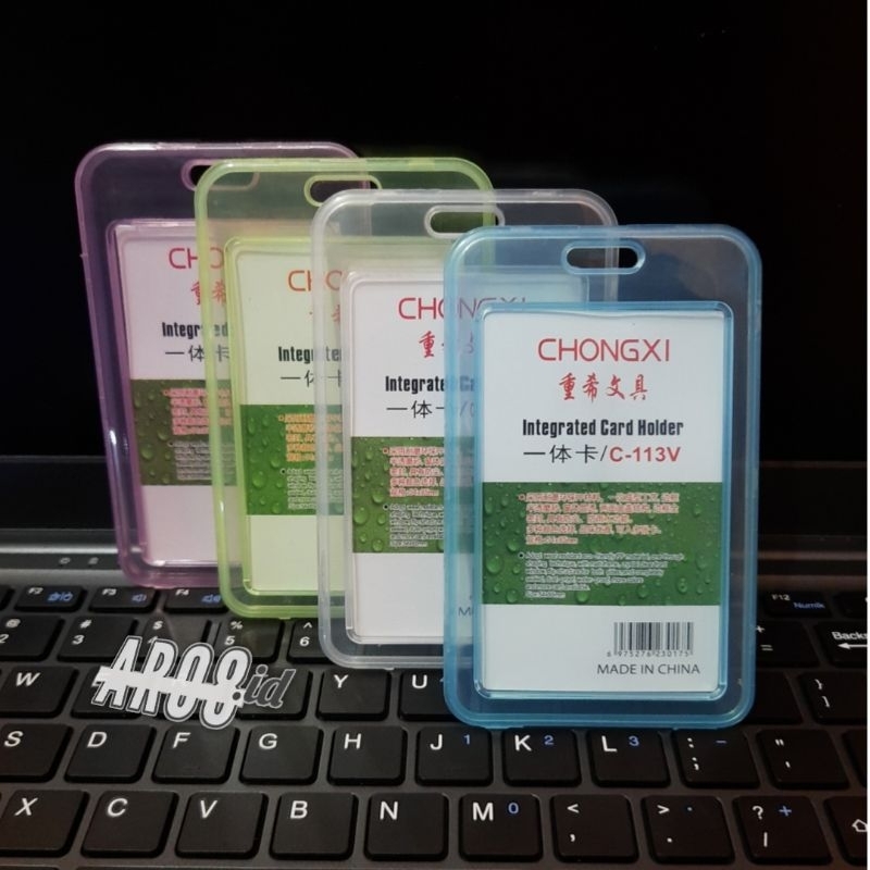 

Tempat ID Card Holder Yoyo / Casing ID Card Plus Yoyo / Fame Card Warna Transparan