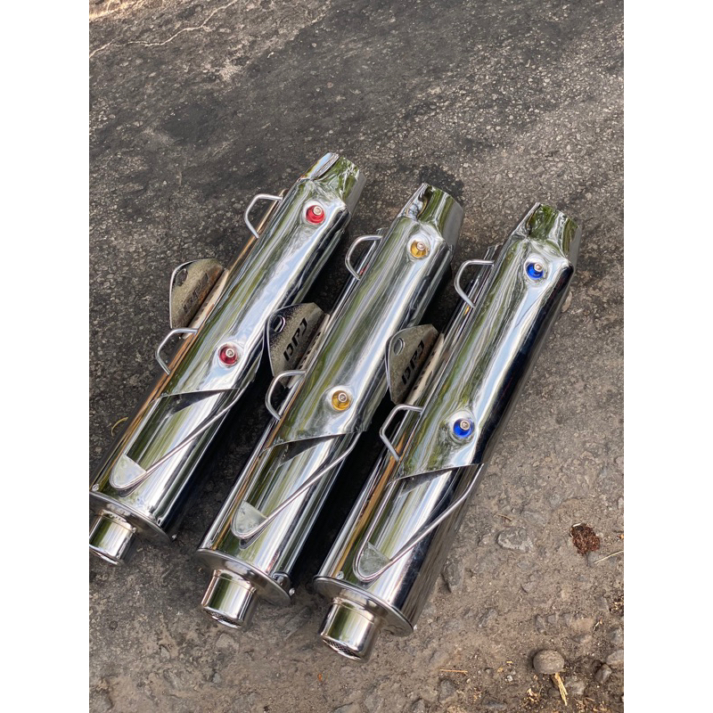 SILINCER SCORPIO DPJ ORIGINAL VERSII FULL CROME