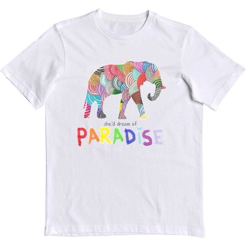 KAOS BAND COLDPLAY “PARADISE” |T-SHIRT COLDPLAY - PARADISE | BAJU BAND COLDPLAY TOUR ASIA 2023