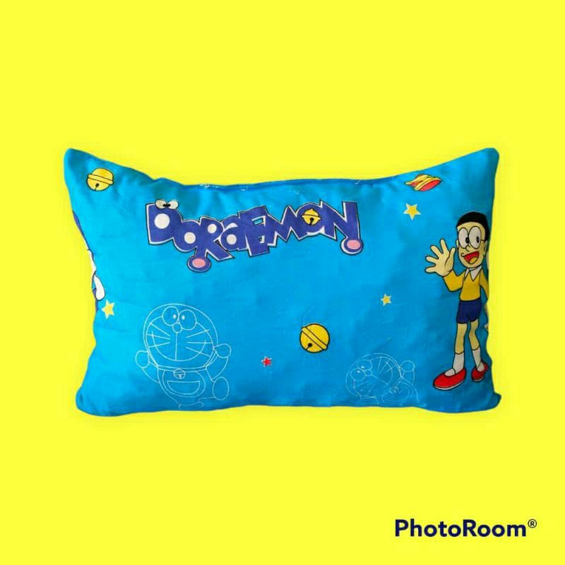 Bantal Tidur Kepala Karakter Isian Silikon Empuk Anti Kempes Uk 40x60cm