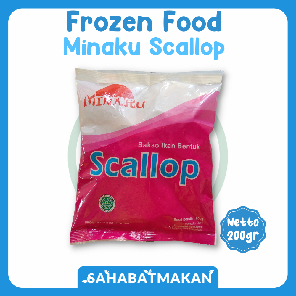 Minaku Scallop Ikan 200g — SahabatMakan