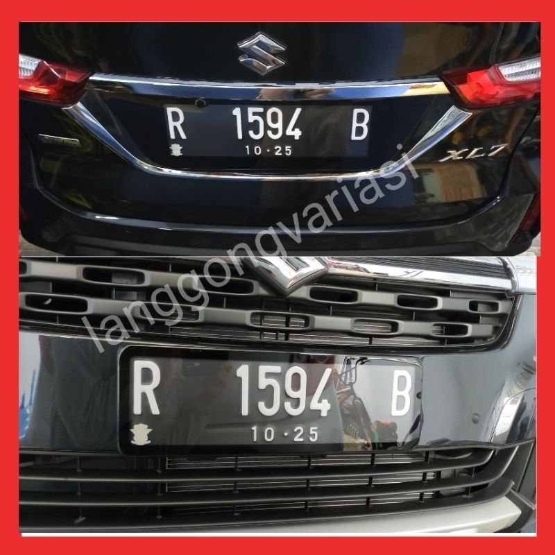 Cover Plat Nomor Acrylic Custom Suzuki Xl 7