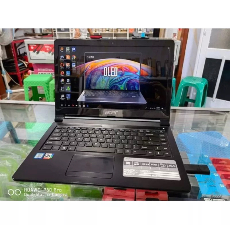 Laptop Acer one 14 core i3 ram 8gb ssd 256gb