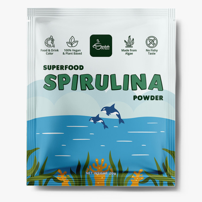 

Seduh Pertama GROSIR - Spirulina Superfood Powder - Bubuk Spirulina Organic Food Grade