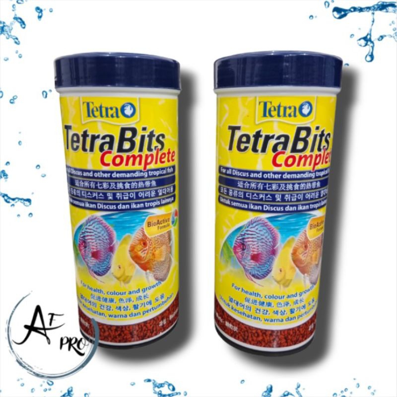 Makanan Ikan Hias Discus TETRA BITS 93gr/300ml