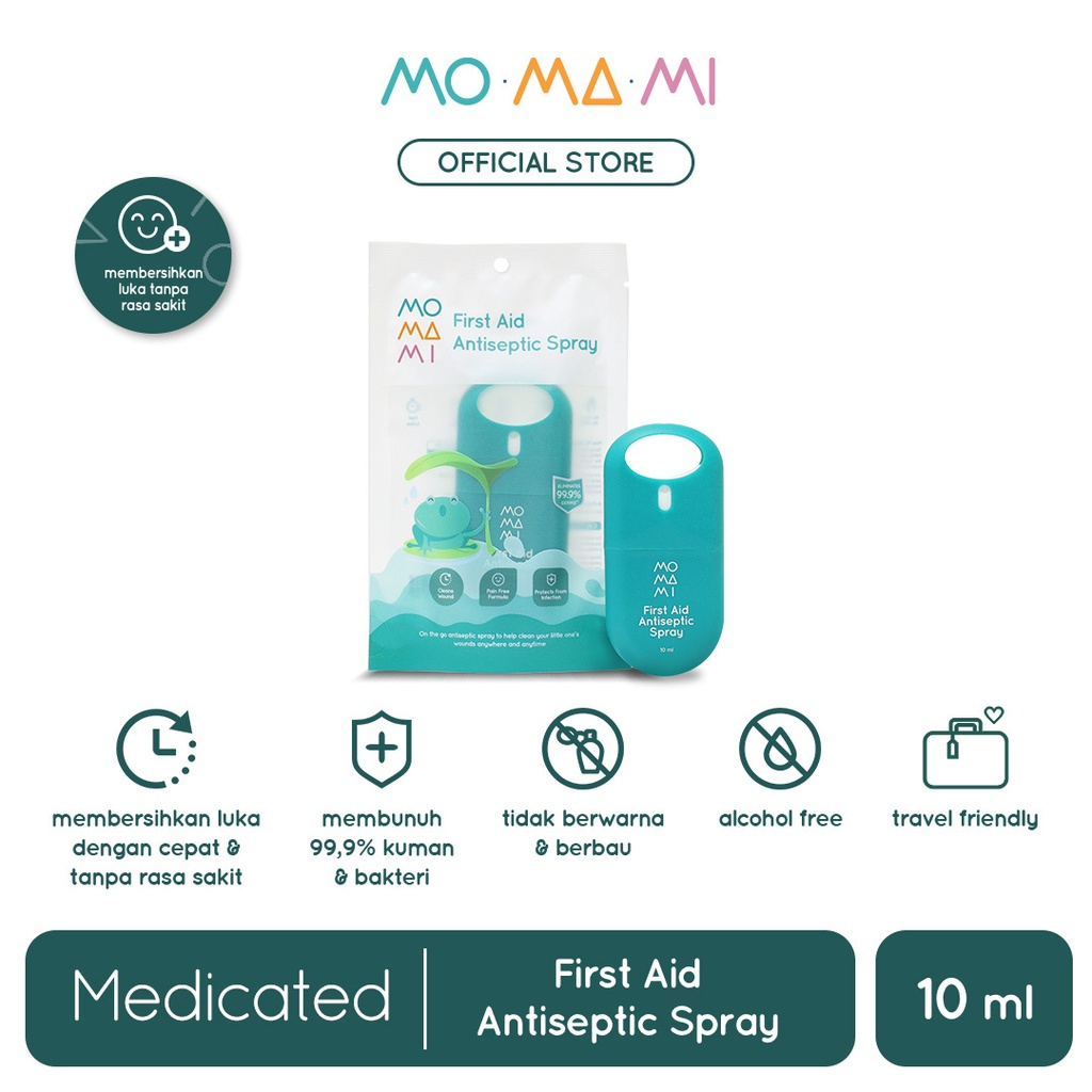 Momami First Aid Antiseptic Spray 10ml