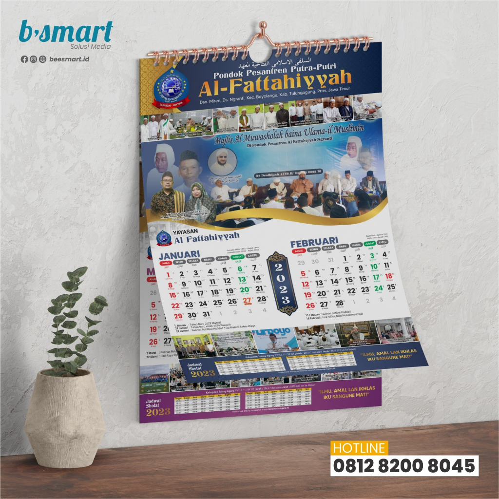 

CETAK KALENDER DINDING UKURAN 38x53 CM, 4 LEMBAR [KLEP SENG]