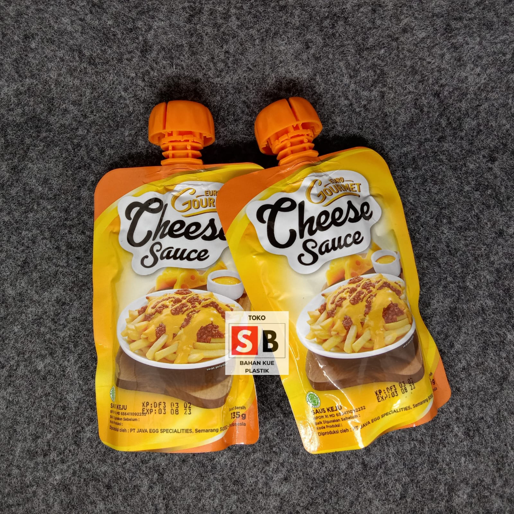 

SAUS KEJU EURO GOURMET 135gr / EURO GOURMET CHEESE SAUSE POUCH/