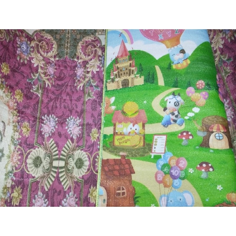 SHIMANO KARPET FOAM 180X200x0.7 CM MOTIF GAMBAR BOLAK BALIK SHIMANO ORIGINAL JAPAN