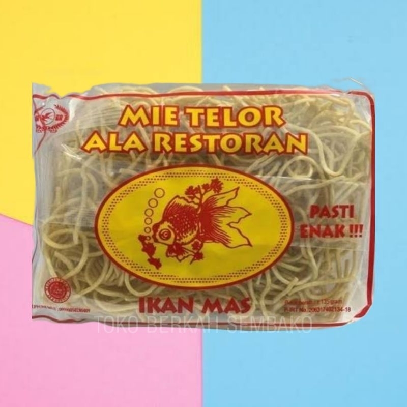 

Mie Telor Ala Restoran Ikan Mas +-130gr