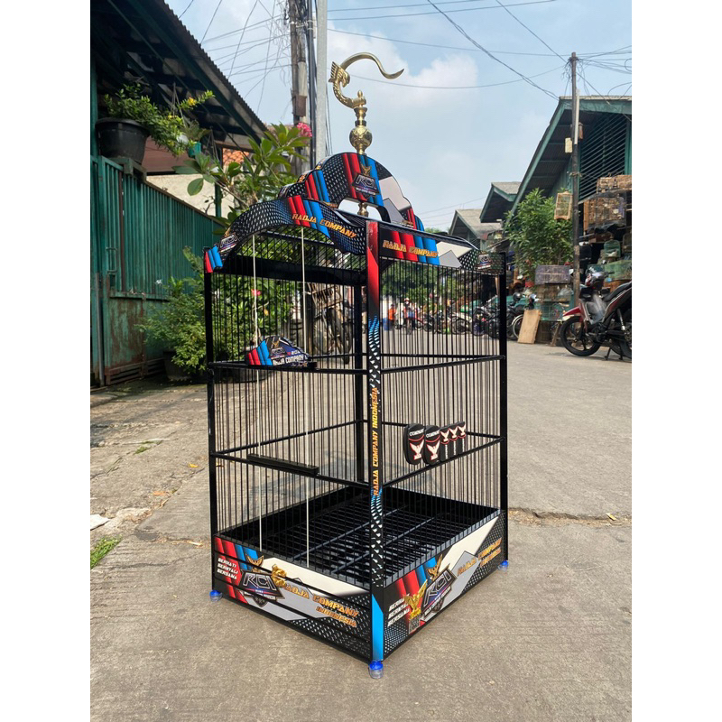 SANGKAR KANDANG KOTAK RADJA DECAL RCI
