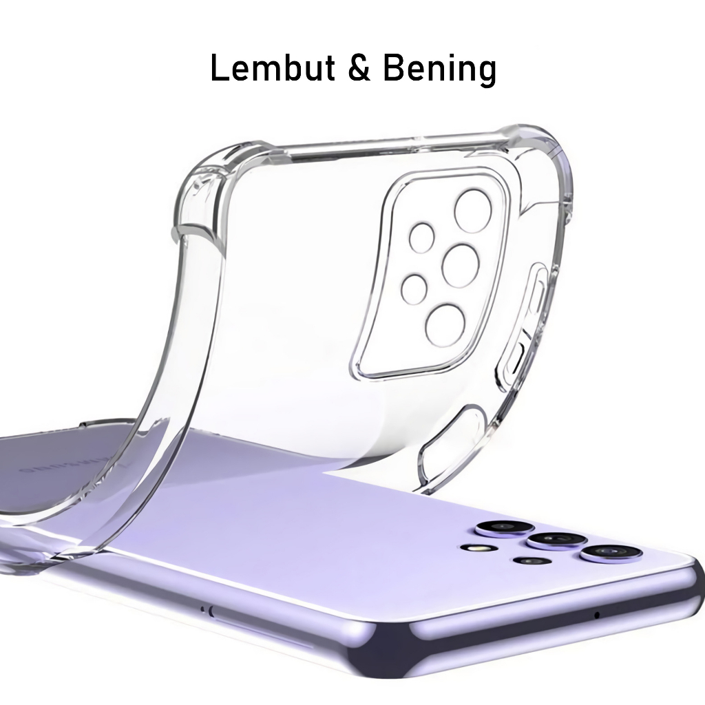 Clear Case Bening (Clear 06) Motif Demon Slayer SAMSUNG A13 4G A12 M12 A23 A52 A52S A72 A73 A22 4G 5G A32 5G A31 A51 A02 A03 A03S