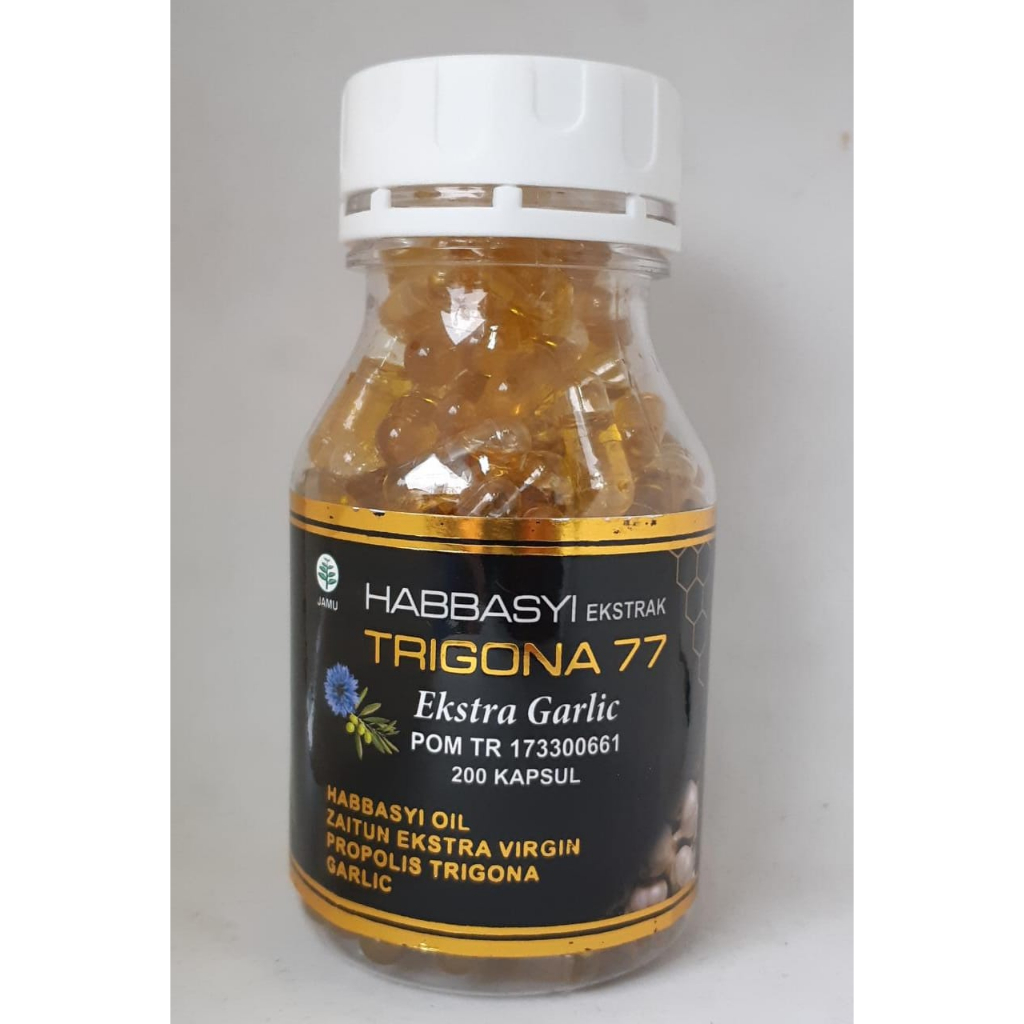 TRIGONA 77 Habbasy ekstra (ekstra garlic isi 200 kapsul)