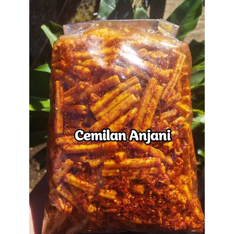 

Seblak Potato/Noni Noni kering Extra pedas Daun Jeruk Kemasan 1kg