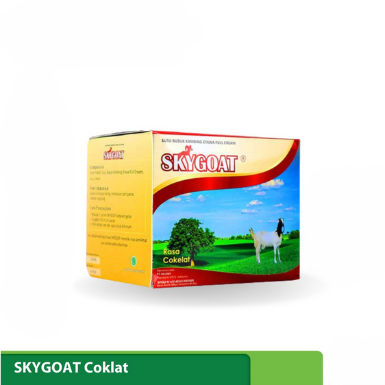 

SKYGOAT COKLAT 10'S X 20 G SUSU KAMBING ETAWA 200 G SUSU SKY GOAT