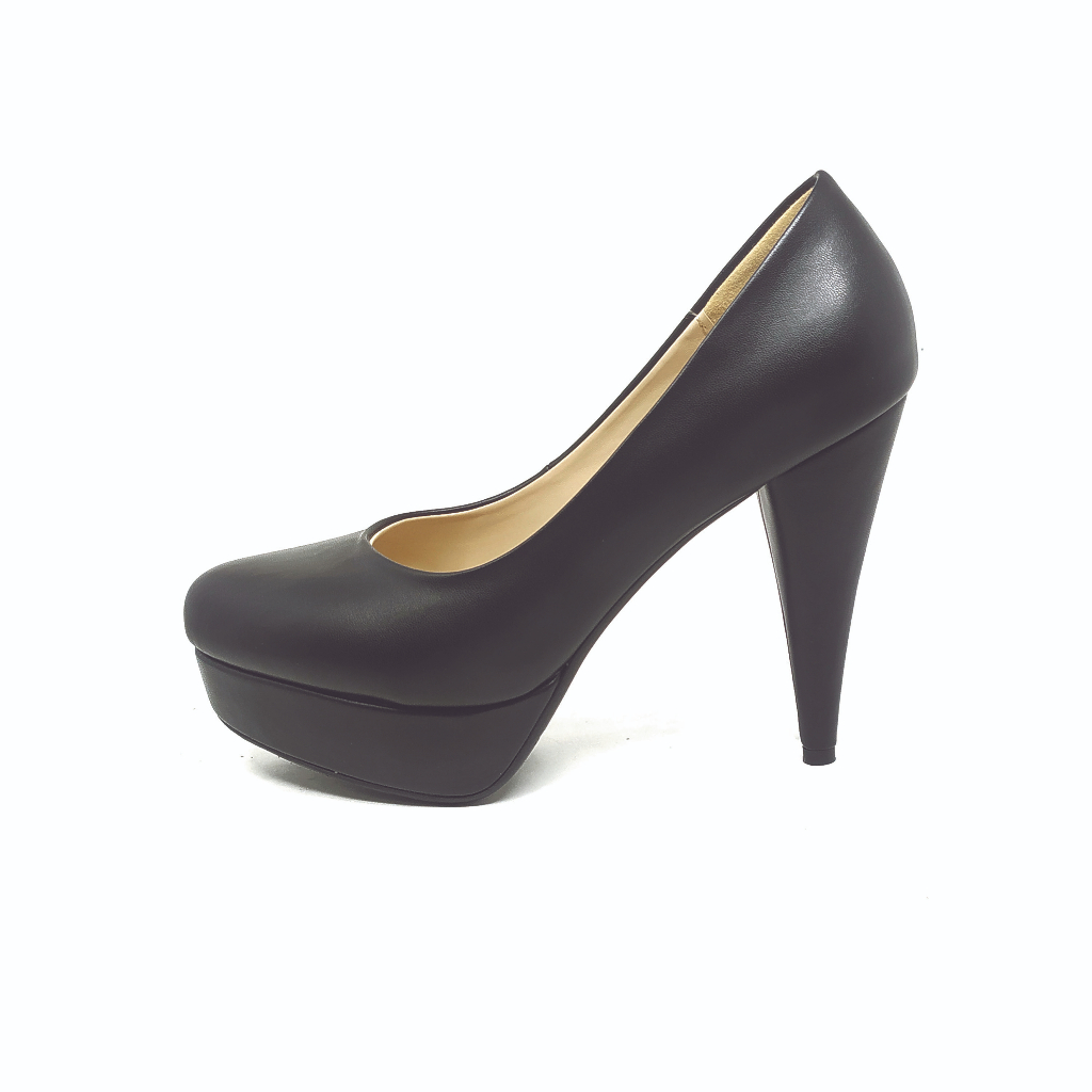 Workswell Sepatu Kerja Wanita High Heels 11.5 cm Kode 2202 Hitam Doff