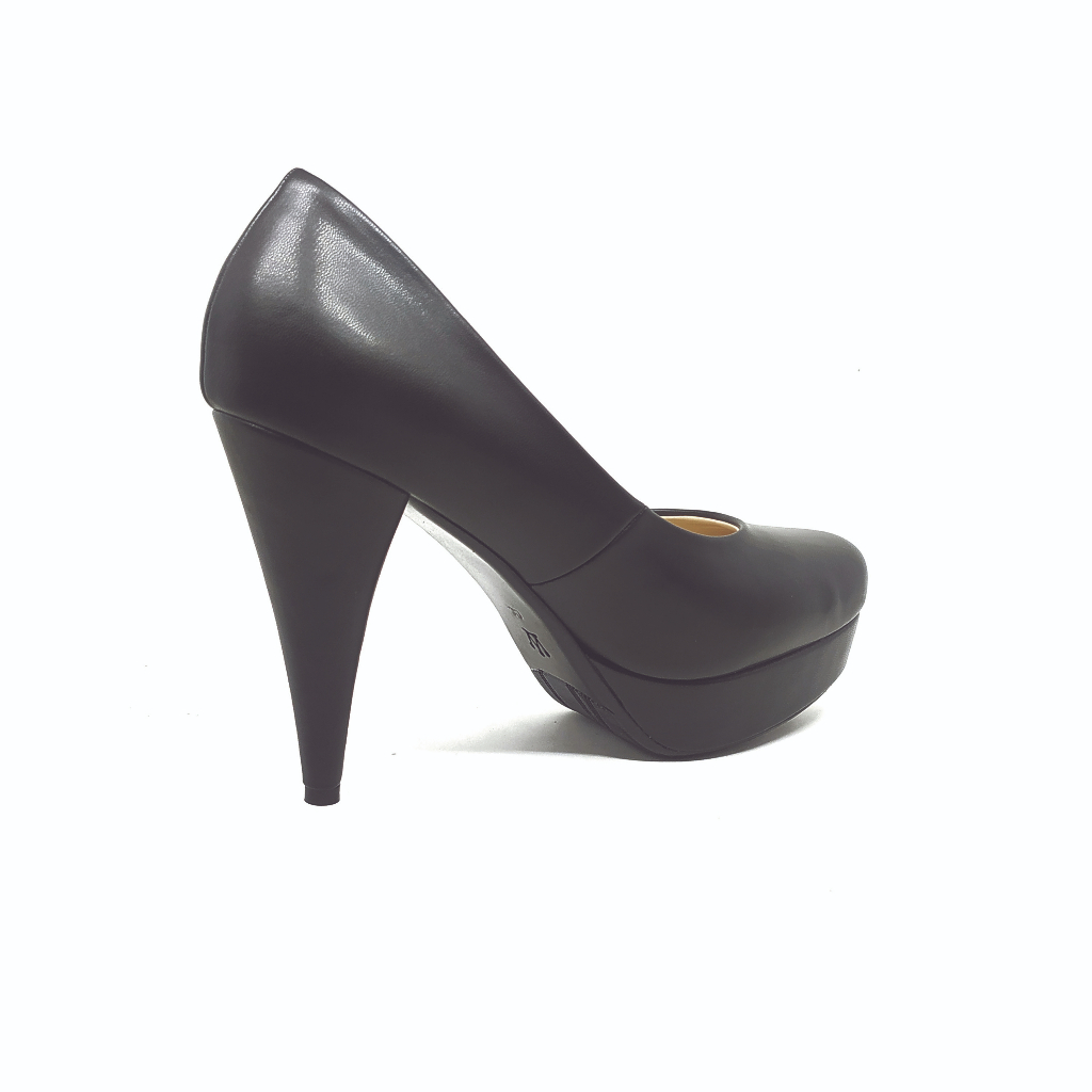 Workswell Sepatu Kerja Wanita High Heels 11.5 cm Kode 2202 Hitam Doff