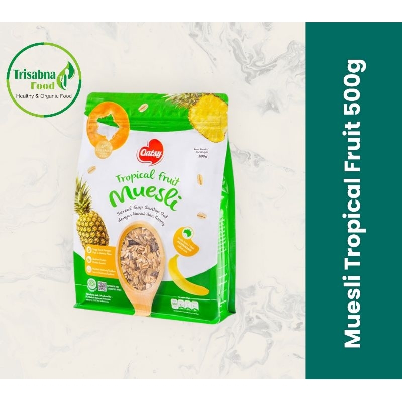 

OATSY Muesli Tropical Fruit 500gr
