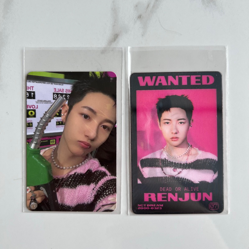 Renjun Glitch Mode photocard  pc