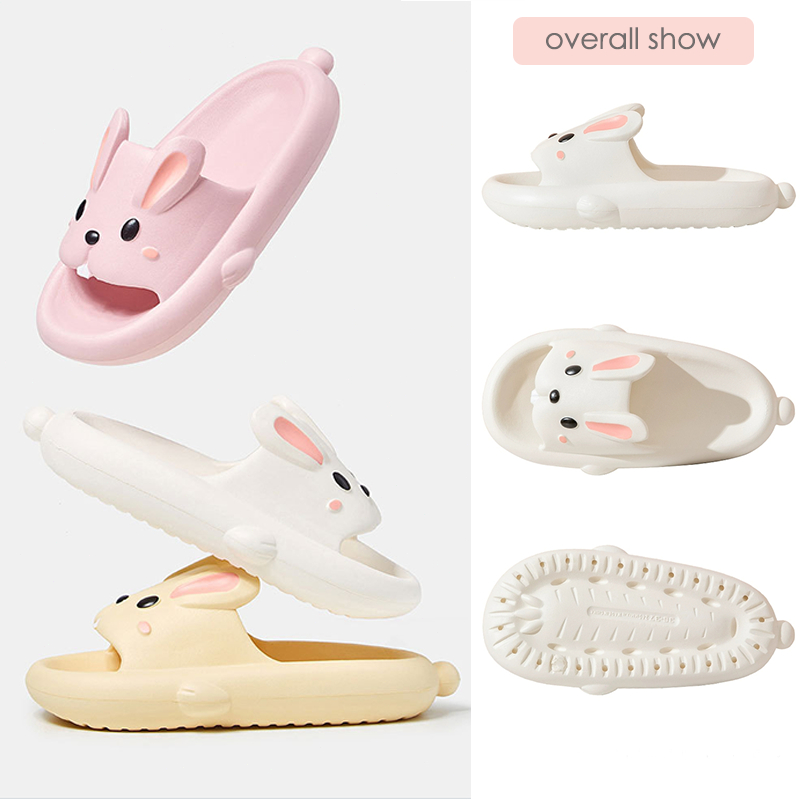 Sendal Anak anak Kelinci Karet Slippers EVA Anak Laki-Laki Dan Perempuan Rabbit Import Sendal Gambar Kartun Lucu Size 30-35