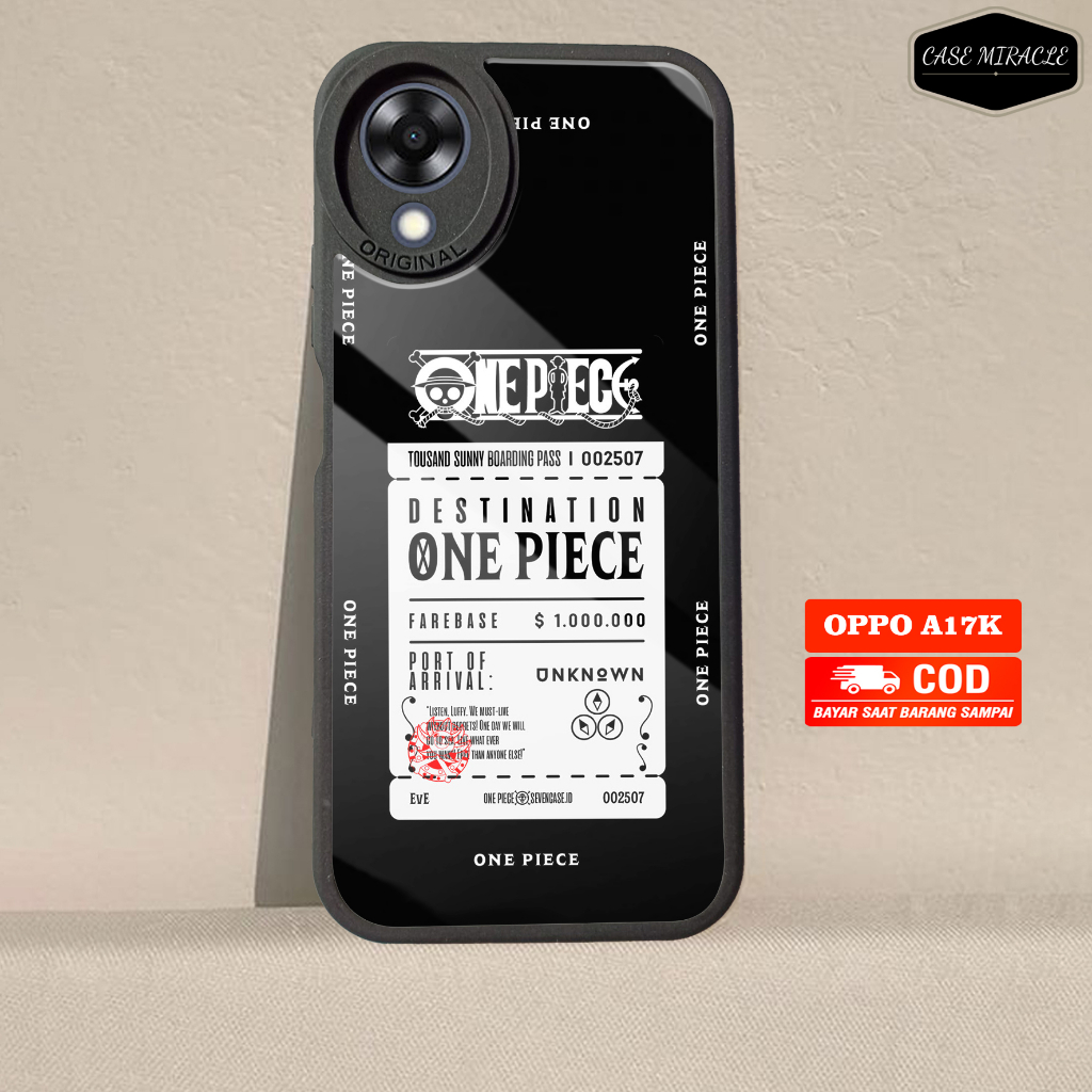 Case OPPO A17K - Casing OPPO A17K Terbaru 2023 MIRACLE CASE [ MOTIF 62 ] Silikon OPPO A17K - Case