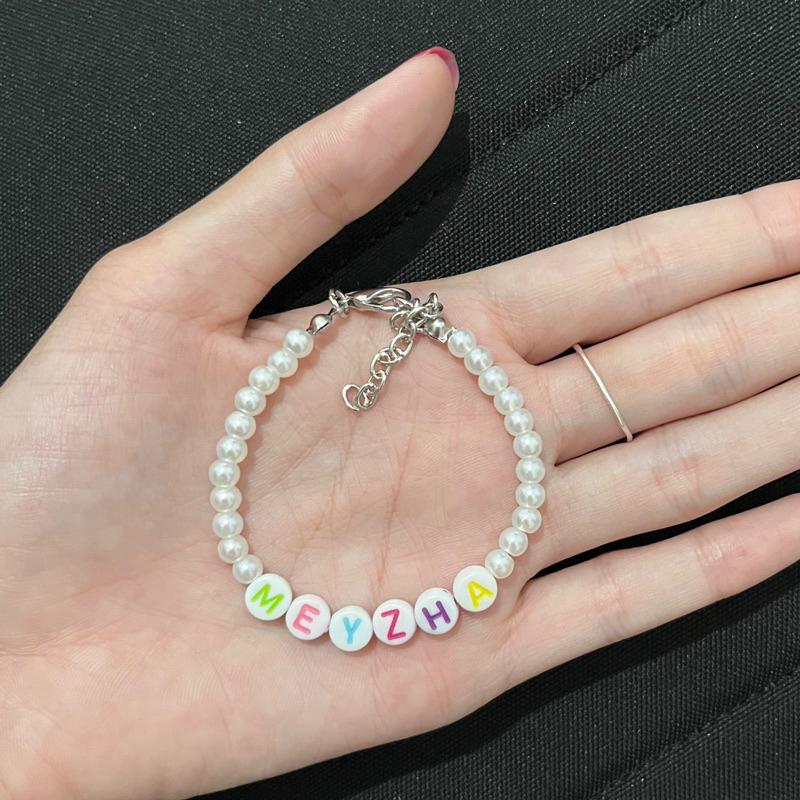 GELANG MANIK CUSTOM NAMA