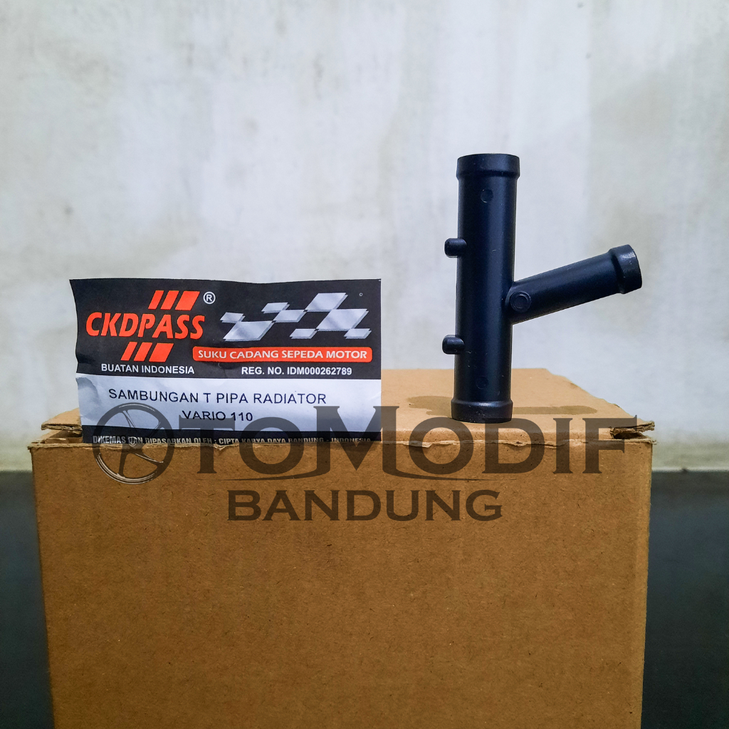 Sambungan T Pipa Radiator VARIO 110 KARBU CKDPASS