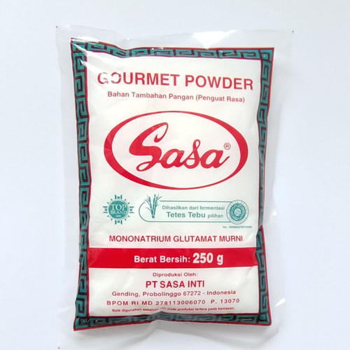 

Sasa motto 250 gram // Sasa Bahan tambahan pangan (Penguat rasa)