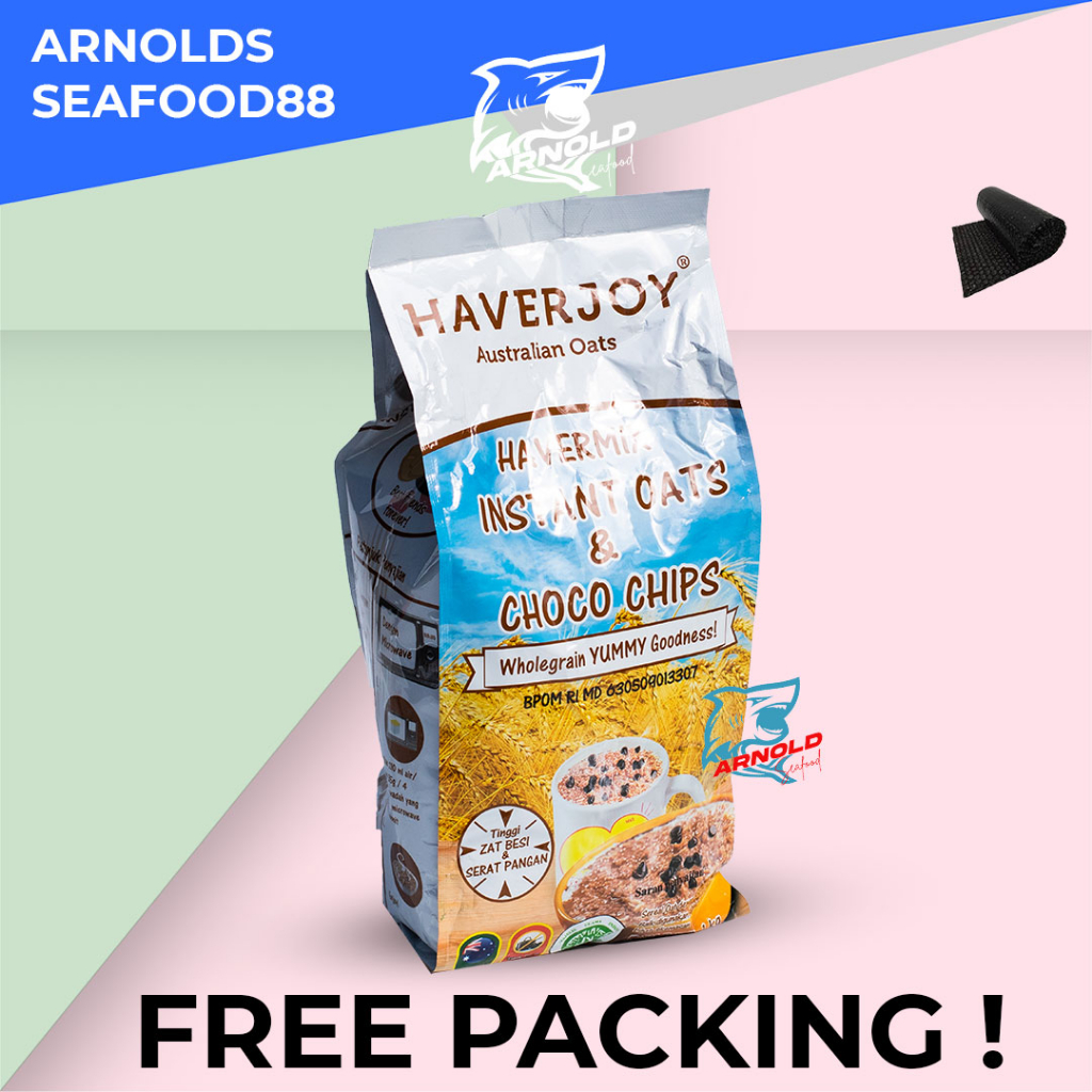 

Haverjoy Oatmeal / Haverjoy Havermix Instant Oats & Choco Chips 1KG / Australian Oat