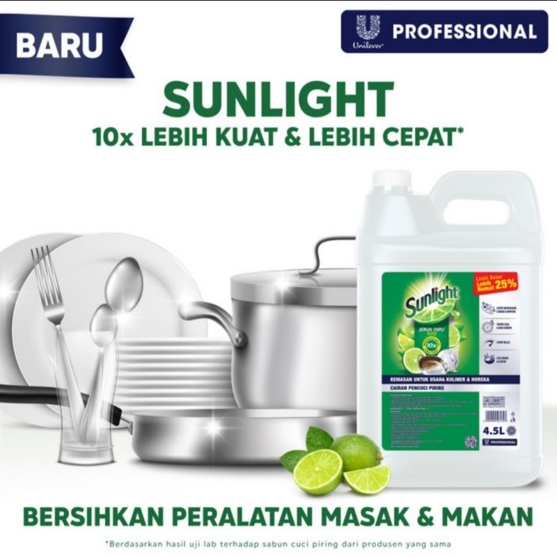 Sunlight Professional 4.5L ORIGINAL PT UNILEVER PROFFESIONAL