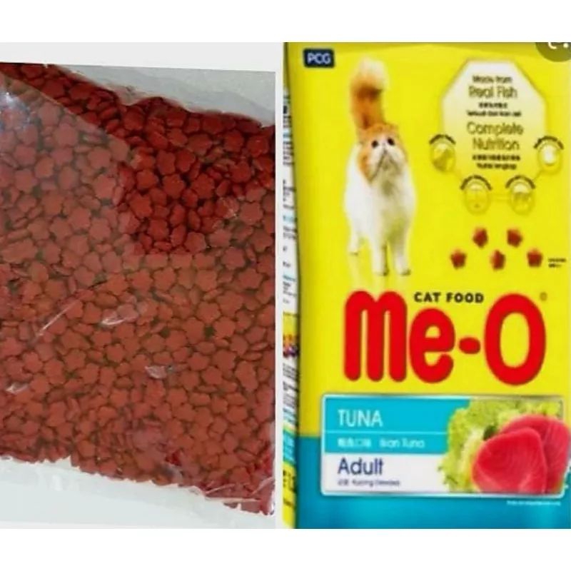 Meo Adult Tuna Repack 400gr Makanan Kucing Dry Food Me-O