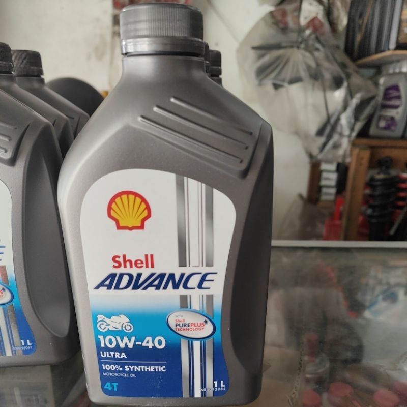 oli shell advance ultra 10w 40 1 liter