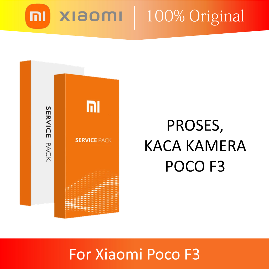 FRAME KAMERA SET KACA COVER CAMERA XIAOMI POCOPHONE POCO F3 ORIGINAL