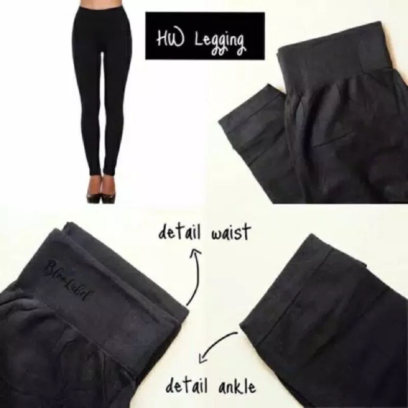 LEGGING POLOS WANITA HW IMPORT TEBAL