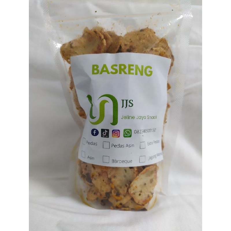 

Basreng JJS Sapi Panggang Daun Jeruk
