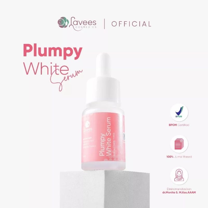 Lavees Cosmedics - Plumpy White Serum | Rekomendasi dr Monita | Dark Spot