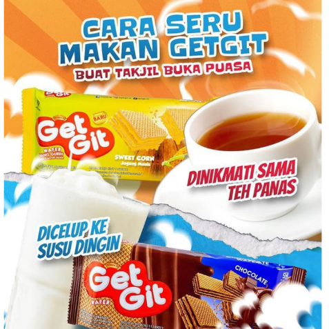 Wafer Get Git / Wafer Choco Mania / Biskuit Choco Lito / Varian Rasa