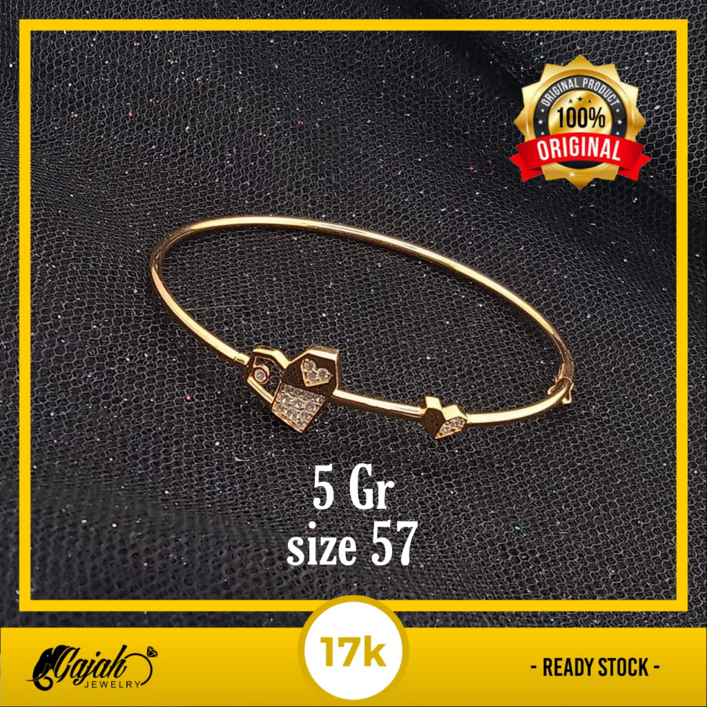 Gelang Emas 17K - 5 Gr Kadar 750 - 5126