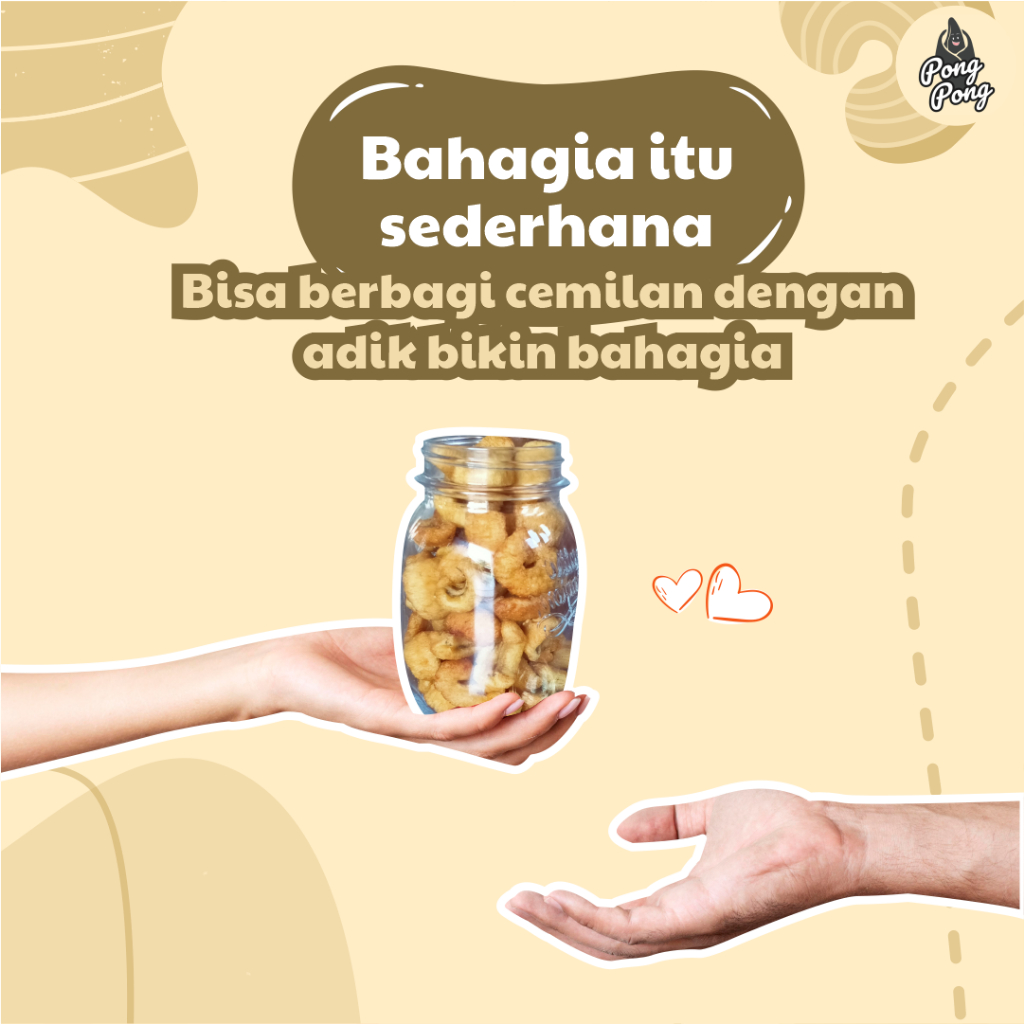 

Pong Pong Snack Pisang Kriuk Tampa tambahan Gula