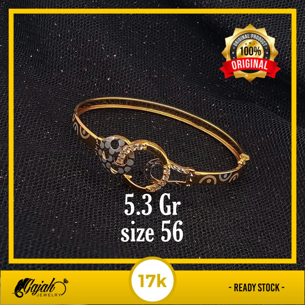 Gelang Emas 17K - 5.3 Gr Kadar 750 - 5132