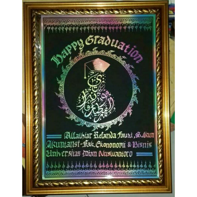 

kaligrafi kertas pelangi selamat ulang tahun selamat menikah dan lain lain