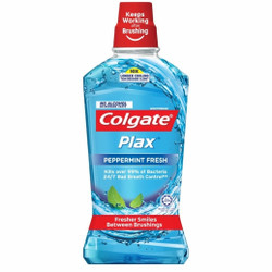 Colgate Mouthwash Plax Peppermint Fresh 250mL